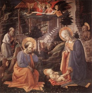 Adoration of the Child c. 1455