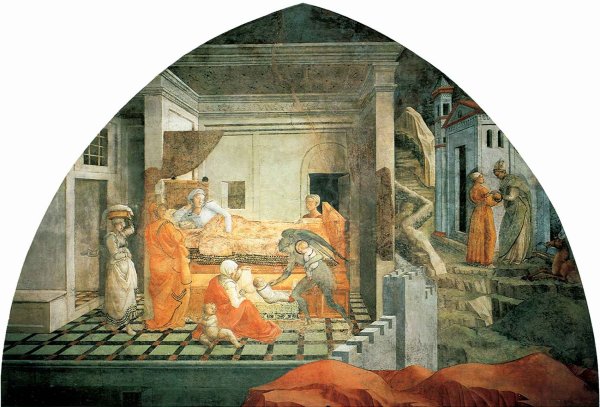 Stories from the Life of St Stephen Birth and Infancy of St Stephen